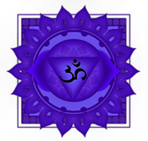 Purple Crown Chakra Symbol