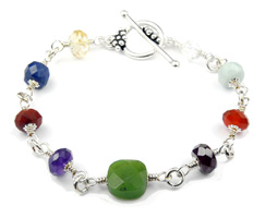 B-7008B-wire-wrap-silver-chakra-bracelets